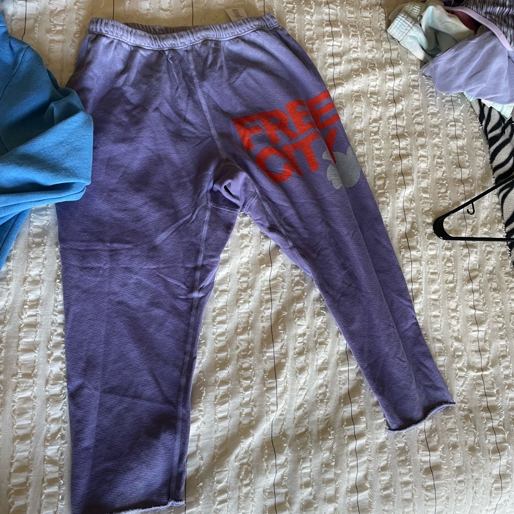 BUNDLE Aviator Nation Zip-Up XS & Free City Sweatpants Small EUC! - Picture 11 of 16